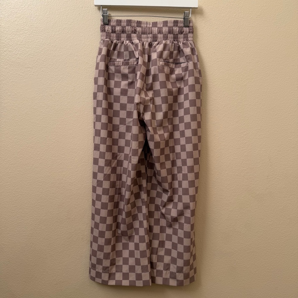 Albion Audrey Checkered Trousers Brown XS - Picture 3 of 3